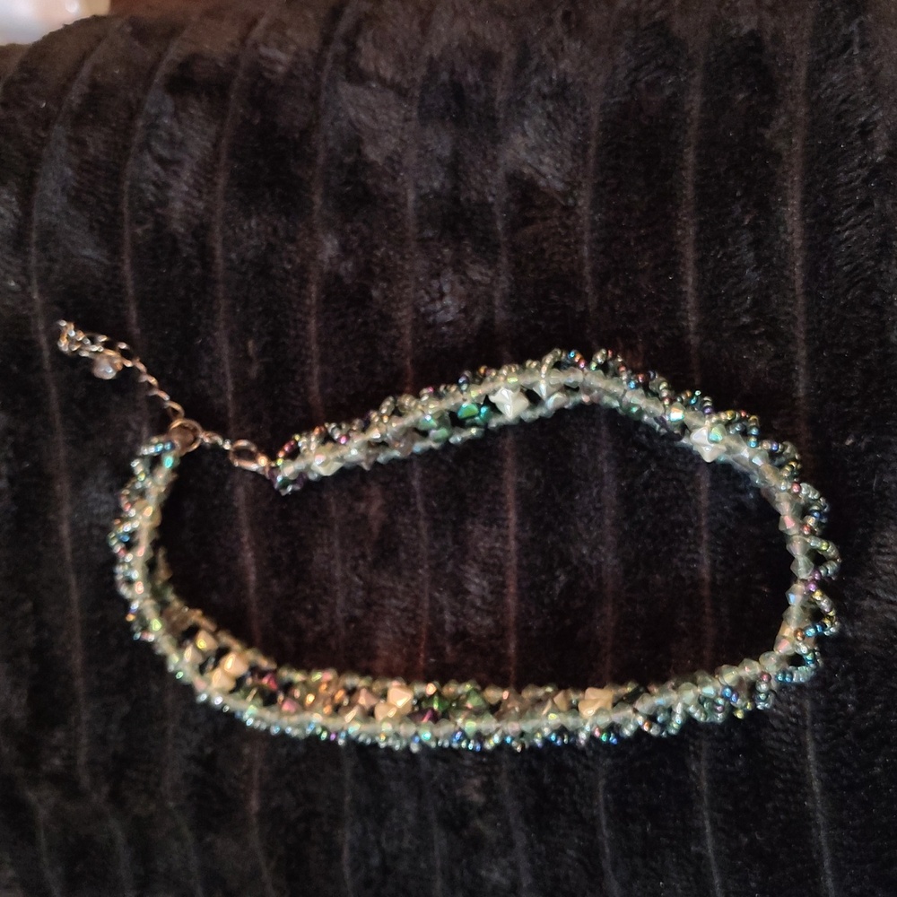 🆕Beaded Multicolor Adjustable Choker 6.5inch